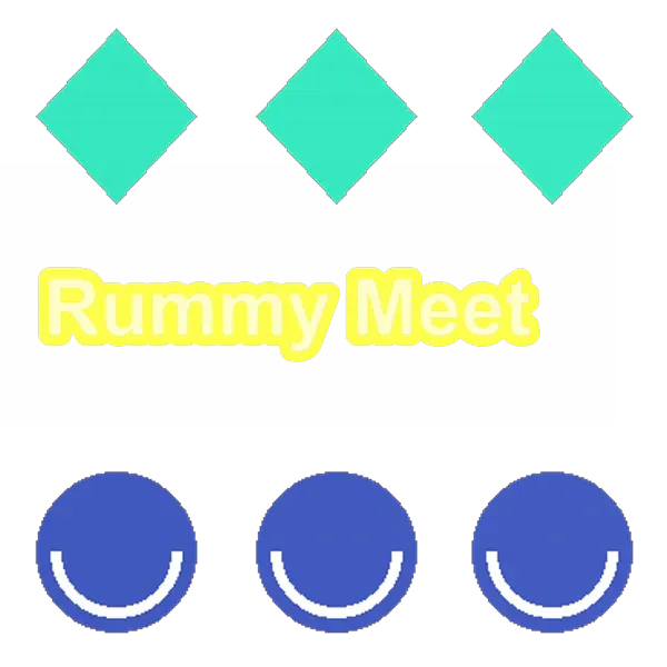 Rummy Meet official square logo – rummymeetbonus.com